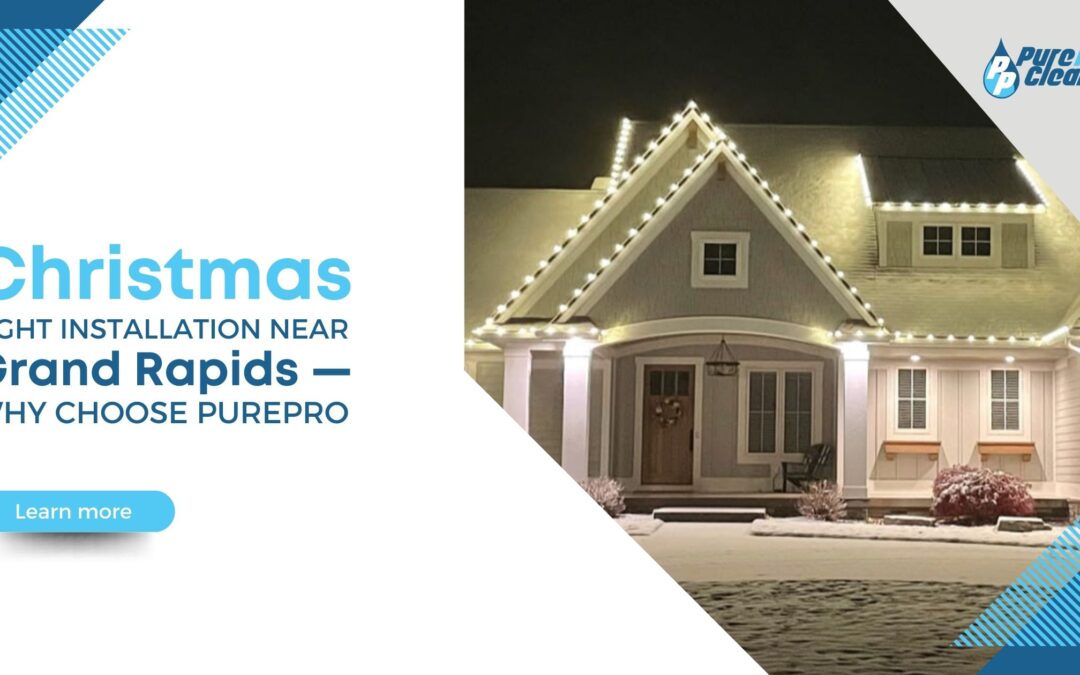 Christmas Light Installation Near Grand Rapids